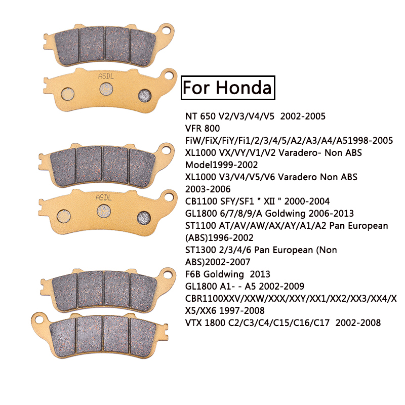 Carbon Ceramic Motorcycle Brake Rotor - Plaquettes de frein avant et arrière