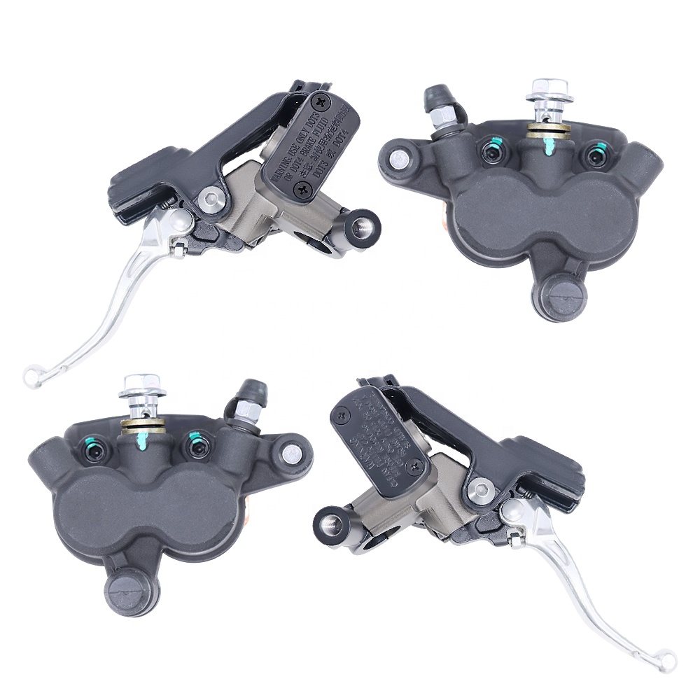 Front Rear Brake Caliper Bracket Kit - Kits de freinage modifiés pour moto