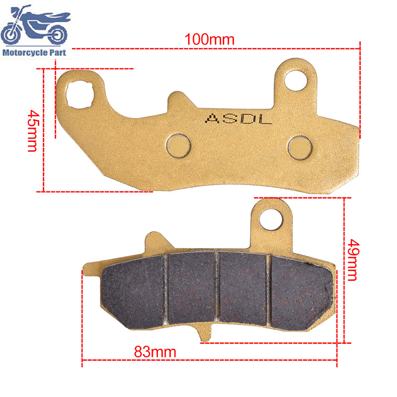 Plaquettes de frein arrière de - Carbon Ceramic Motorcycle Brake Rotor avis et prix