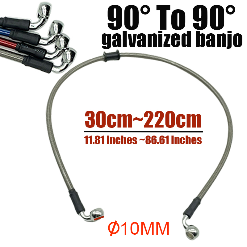 10mm 90 degrés moto saleté vél - Brake Line Motorcycle avis et prix